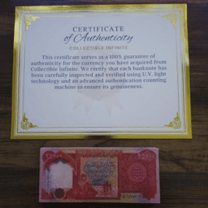 Buy Iraqi Dinar - 25,000 X 1000 Notes